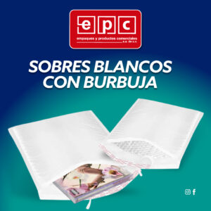 Sobres Blancos Con Burbuja